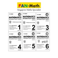P1 to P6 Math Simulated Exam Papers – Exam Practice (Singapore Syllabus)