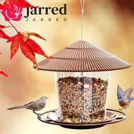 JARRED Bird Feeder Gazebo With Hang Rope Feed Station Flying Animal Outdoor Garden Bird Supplies