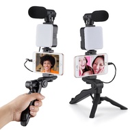 AY49 Pocket LED Fill Light 49 LED Beads 3-Button 10 Levels Handheld Desktop Live Streaming Photograp