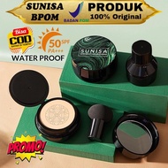 SUNISA ORIGINAL Asli - Bedak Sunisa Glowing Original Tahan Air Sunisa Ori Bpom BB Cream Mushroom Cus