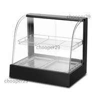 HOT Food Warmer Display Pemanas Makanan Warmer Showcase Commercial  Warmer Display Stainless Steel F