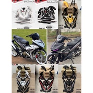 KBR Y15ZR V1 V2 Cover Set Exciter RC Black White HPW