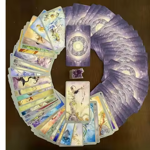 10.3*6cm Divination tarot Shadowscapes Tarot Deck Witch Divination Fate Fortune Telling Card Family