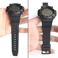 18mm Resin Watch Strap Fits AE-1500WH/DW-291/W-737/WS-1500, Replacement for Digital Watches