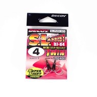 Decoy DJ-84 SL Super Light Twin Assist Hooks Size 4 (2400)