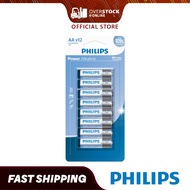 PHILIPS LR6 Alkaline Battery with AA Size, 1.5V & 5 Years Shelf Life for Radio Flashlight etc.