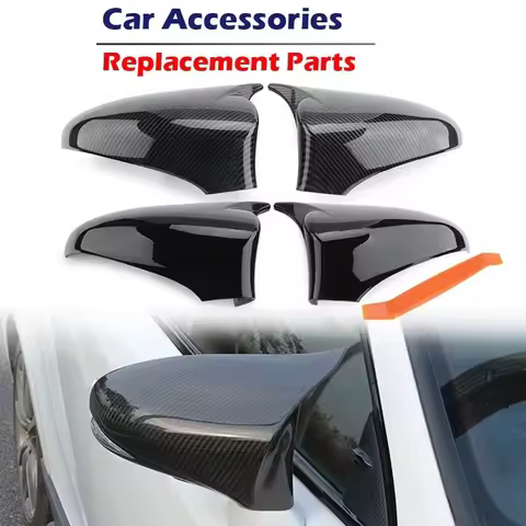 Car Side Rearview Mirror Cover For Toyota Lexus GS ES RC RCF GSF CT LS 2012- 2018 LHD