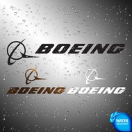 3X Boeing Sticker Decals (not printed) weather proof | Airline Pilot