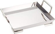 Endoshoji QTL5801 Commercial Dustpan Pot with Feet, 9.4 inches (24 cm), 18-0 Stainless Steel, Made i
