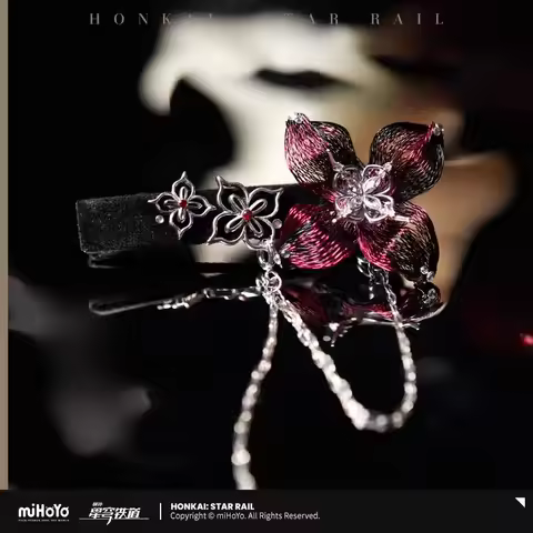 [Genuine] Honkai Star Rail Evernight Impressions Series Metal Headwear March 7th Hairpin Anime Cospl