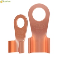 LONTIME 10pcs/pack OT Cable Connector Kit, Bolt Hole 10A-80A OT Wire Nose Terminal Crimp, Durable Co