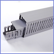 ∇ ◷ ✼ PVC Cable Tray Duct Slotted PVC cable trunking Wire Duct Cable Management