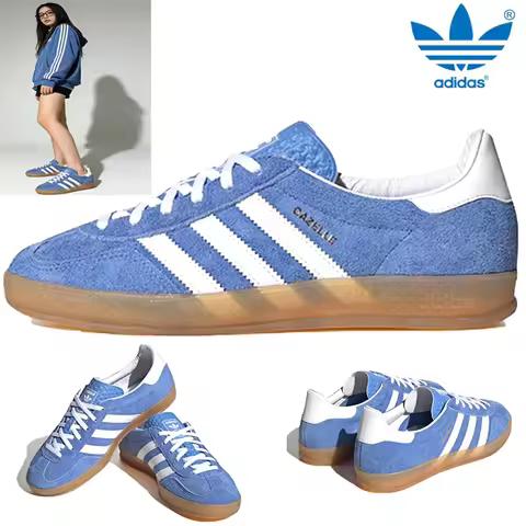 Adidas Original Gazelle INDOOR Sneakers Men Women Running Shoes Classic Retro Styling Versatile Comf