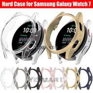 Protective Case for Samsung Galaxy Watch 7 40mm 44mm SmartWatch PC Bumper Shell for Galaxy Watch7 Pr