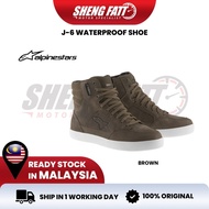 ALPINESTARS J6 Waterproof Riding Shoe Superbike Kasut Motor Alpinestar Boot Shoes Protect Boots Casu