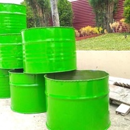 PROMO- DRUM TONG BESI UNTUK POT TANAMAN - HELLO SHOPIES