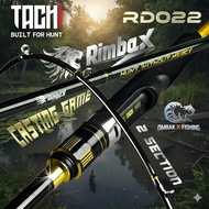 Joran TACHI Rimba X 2-Pieces Casting M/MH Power 8-17lb 10-20lb 12-25lb Medium Kolam Air Tawar Air Ma