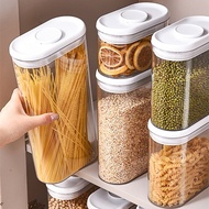 [in stock] Sealed grain storage container with sliding lid, plastic food noodle and soybean storage 