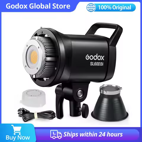 Godox SL60IID SL60II D SL60IIBi SL60II Bi COB LED Video Light 2.4G Wireless/Bluetooth Control Contin