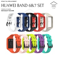 Huawei Band 7 Bumper Strap Set Huawei Band 7 Silicone Bumper Strap ReplacementTALI