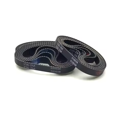 HTD 2M Rubber Timing Belt Length 118 120 126 130 136 140 142 150 156 162 164mm Width 4/5/6mm Vacuum 