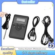 -101 Portable Mini Digital Radio Digital Broadcast Radio FM Receiver Black