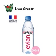 Evian Natural Mineral Water 500ml X 1