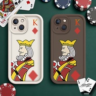 Poker Case OPPO king case card holder latest card image softcase palestine chelsea case fox boy 《13》