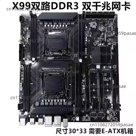 Dual-Socket 2011 Motherboard X99 Dual CPU Motherboard Server Motherboard