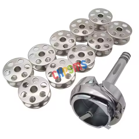 LARGE ROTARY HOOK & 28MM BOBBINS FIT FOR JUKI LU-563 LU-1508H LU-1508NH LU-1509NH SINGER 211U567A 21