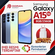 samsung galaxy a15 5g 8gb/256gb 6.5  fhd+ super amoled garansi resmi - extra bubble