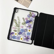 百花叢生手工押花iPad外殼 iPad Air 11寸 13寸 iPad Pro 11寸13