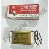 BALLAST 10W 220V/50Hz Fluorescent Lamp Transformer TL SB 005