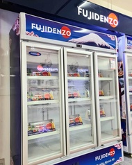 Brand new fujídenzo 3 door upright display chiller