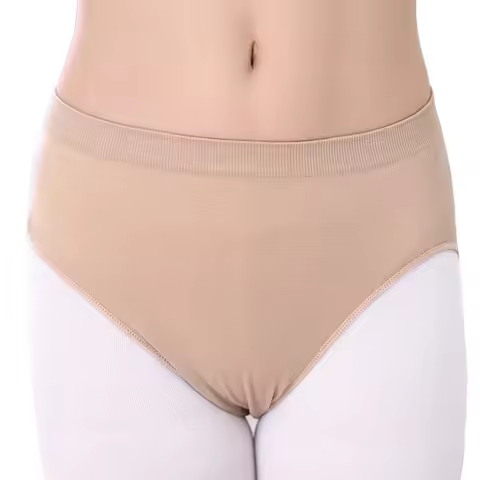 New Girl Ladies Ballet Leotards Skin Color Lingerie Gymnastics Dance Briefs Adult Child Kid Body Sha