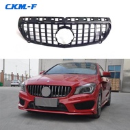 Front Bumper Grills Racing Grille Mesh Frame for Mercedes Benz CLA Class W117 C117 CLA200 220 260 20
