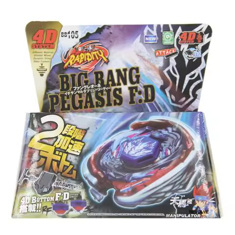 l drago GENUINE Big Bang Pegasis F:D Cosmic Pegasus BB105 WITH LAUNCHER Children Toys