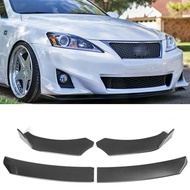 4PCS Front Bumper Lip Side Spoiler Splitter Chin Body Kit For LEXUS LS430 IS300 IS250 RC250 GS250 NX