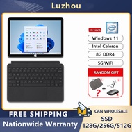 Luzhou Windows 11 Tablet PC 2-in-1 Laptop 10.1-inch Tablet Windows Tablet Office Thin Quad-Core Laptop HDMI/USB3.0/TYPE-C 16G DDR4 1TB SSD