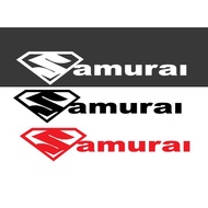 2 KPG SAMURAI,SUZUKI.STIKER KERETA|STICKER  MOTO| STICKER CERMIN|STICKER LORI LORRY|ANIMATION