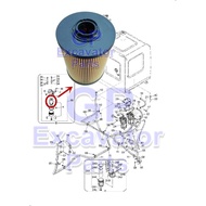 Diesel Filter/Fuel Filter For ISUZU 4HK1/6HK1/6WG1(4642641/8-98008840-0/KHH13500/MMH800930/EF1801)