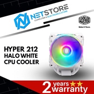 COOLER MASTER HYPER 212 HALO WHITE CPU COOLER - RR-S4WW-20PA-R1