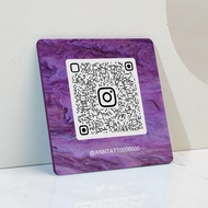 Màn Hình QR Code Treo Tường Thu Chi Mặt Hàng Lưu Động Phong Cách Sang Trọng Nhẹ Nhàng Bảng Giá Tiền