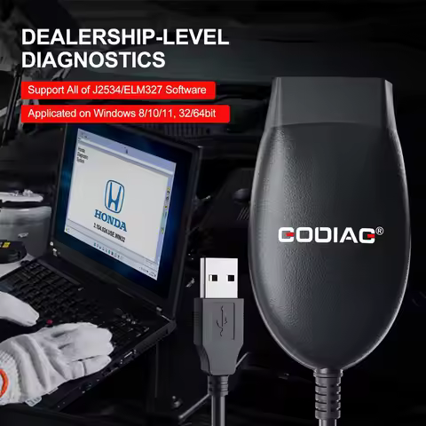 GODIAG GD101 J2534 Diagnostic Cable Support J2534 & ELM327 Diagnose J1979 for Toyota/ Honda Acura/ O