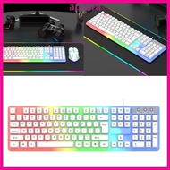 Auro LED Mechanical Keyboard Hot Swappable Gaming Keyboard Corded Keyboard 104 Keys
