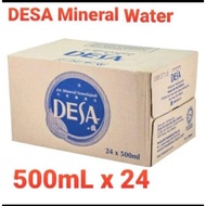 500ml x 24 desa natural mineral water (limit order per order 1ctn )