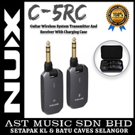 NUX C-5RC 5.8GHz Guitar Wireless System Transmitter And Receiver With Charging Case (C5RC)