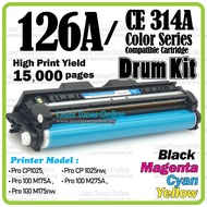 Drum Kit CE314A 126A Compatible to H* LaserJet Pro CP1025 CP1025nw MFP CE310A H* 126A LaserJet Pro 1