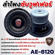 มาใหม่ ลำโพงซับวูฟเฟอร์ 8นิ้ว ลำโพงซับ DM HI POWER  DM-800B แม่เหล็ก140x20x2ชั้น โครงหล่อชุบ วอยซ์คู
