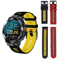 Sport Silicone Watch Strap For K37 GPS Smart Watch Men SmartWatch Band Replacement WristBand Bracelet Belt